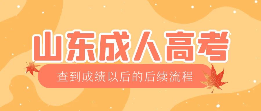 利津成考查完成绩以后做什么，利津成考网
